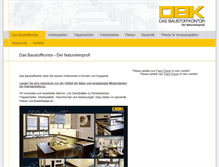 Tablet Screenshot of das-baustoffkontor.de